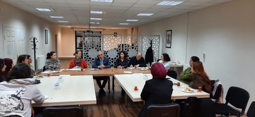 Eğitim Öğretim Koordinatörlüğü Üst Yönetimi ile Çalışma Grupları Öğrenci Üyeleri Bir Araya Geldi